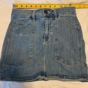 American Eagle Denim Mini Skirt Size 2
